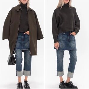 R13 Limited Edition Double Romeo Skirt Over Jeans Size 29 NWT MSRP $925